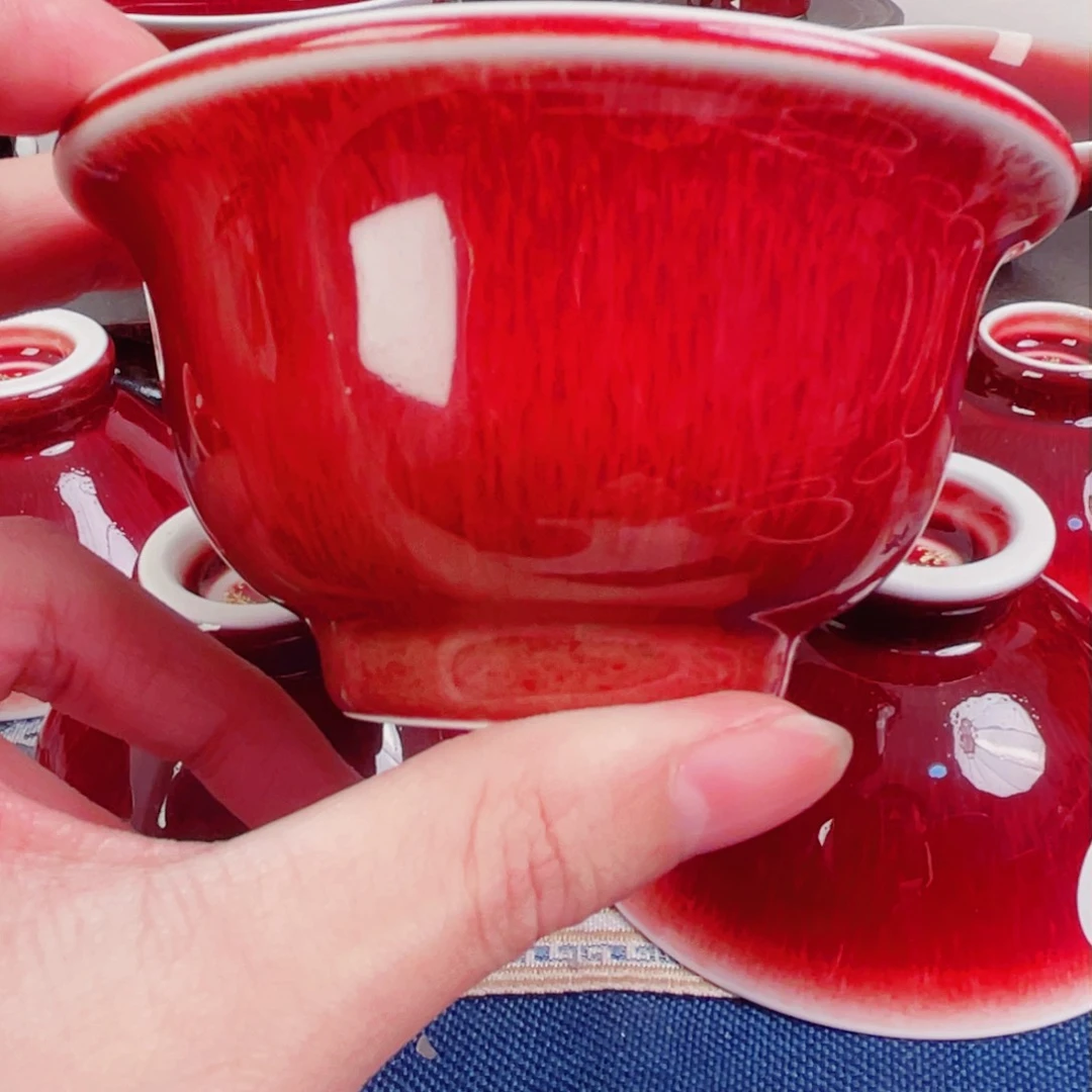 杯江**尽全手工郎红压手杯