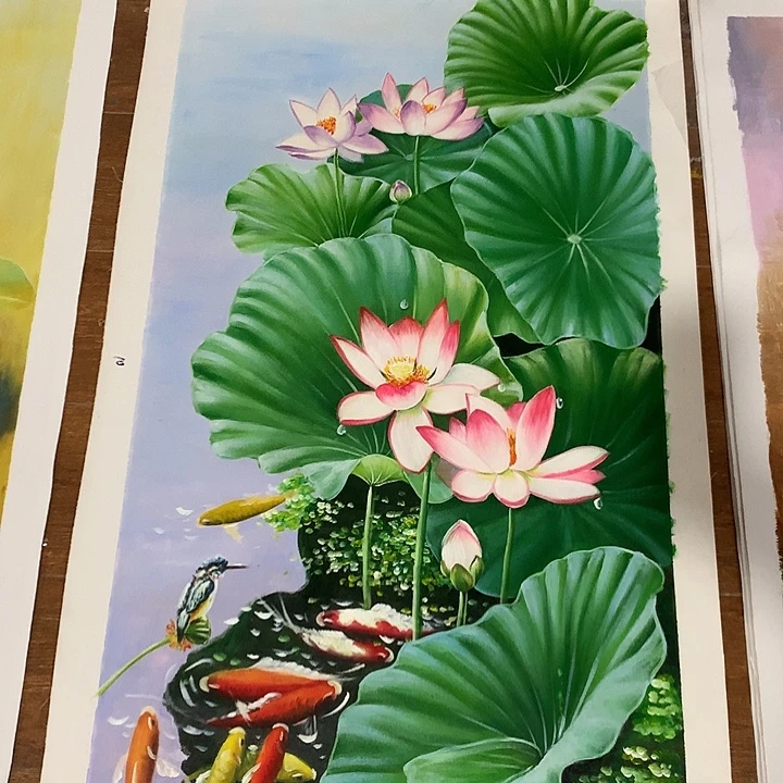 油画60*120手绘油画