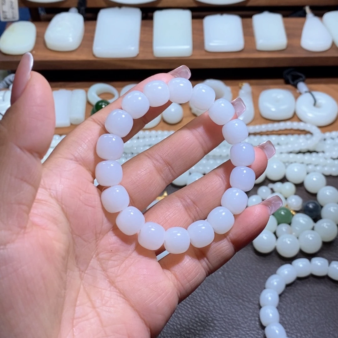 未镶嵌手链和田玉杨*光