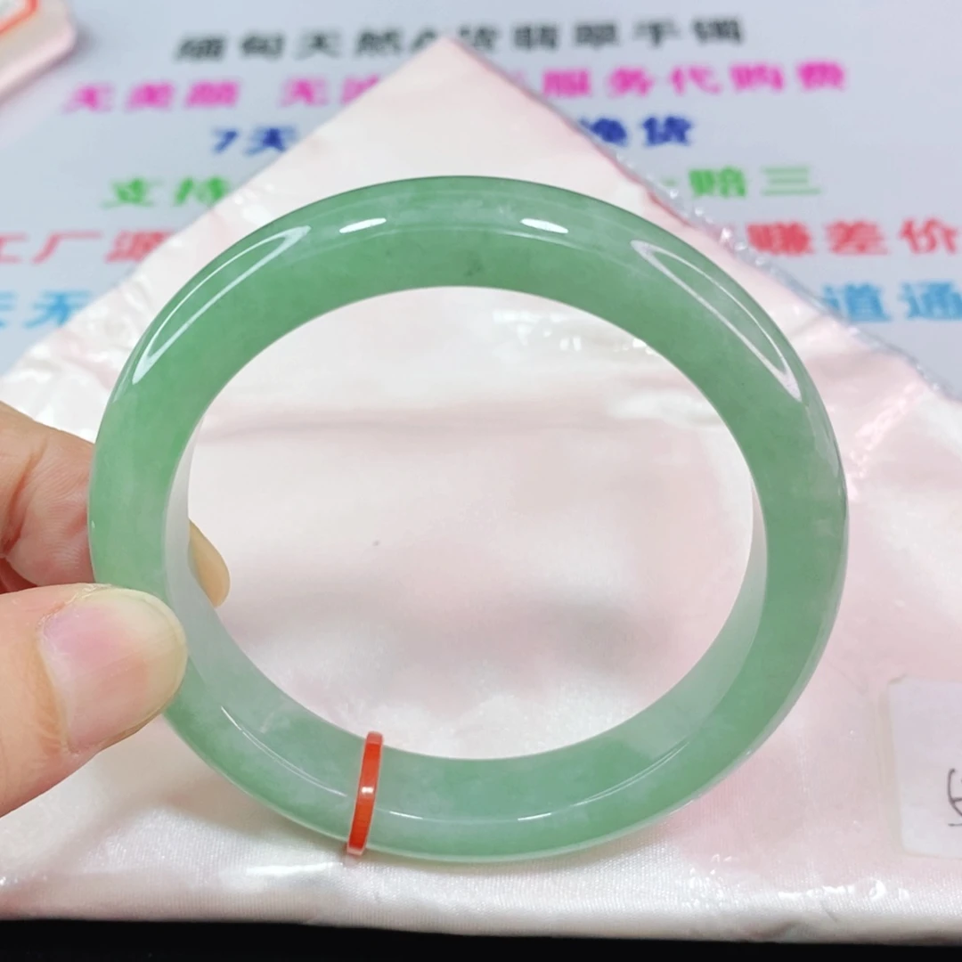 未镶嵌手镯翡翠57.5圈口正圈