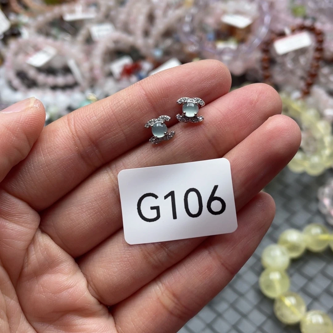 未镶嵌翡翠耳饰多样性