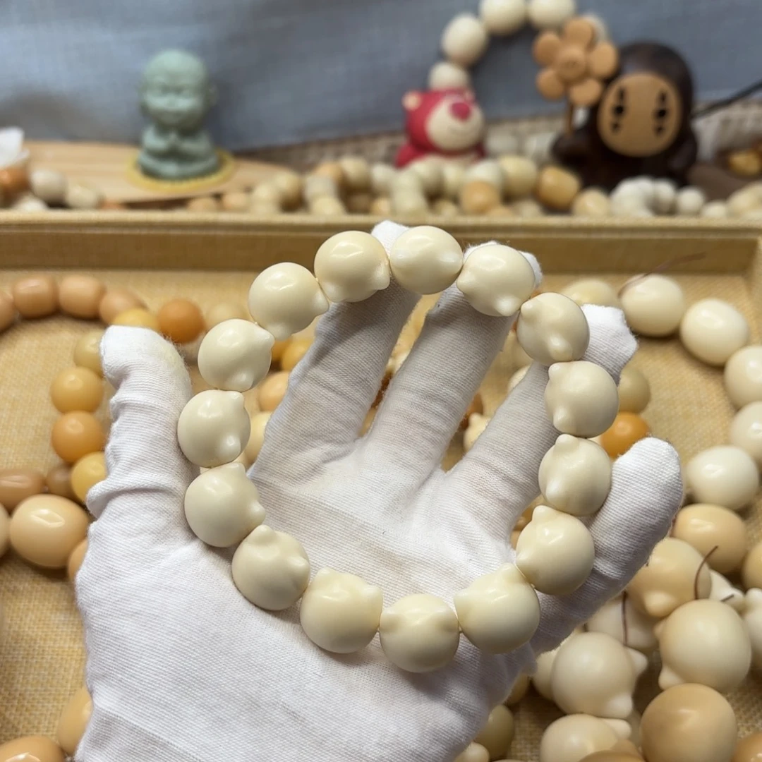 吊坠菩提根/象牙果17干磨牙果猫头686