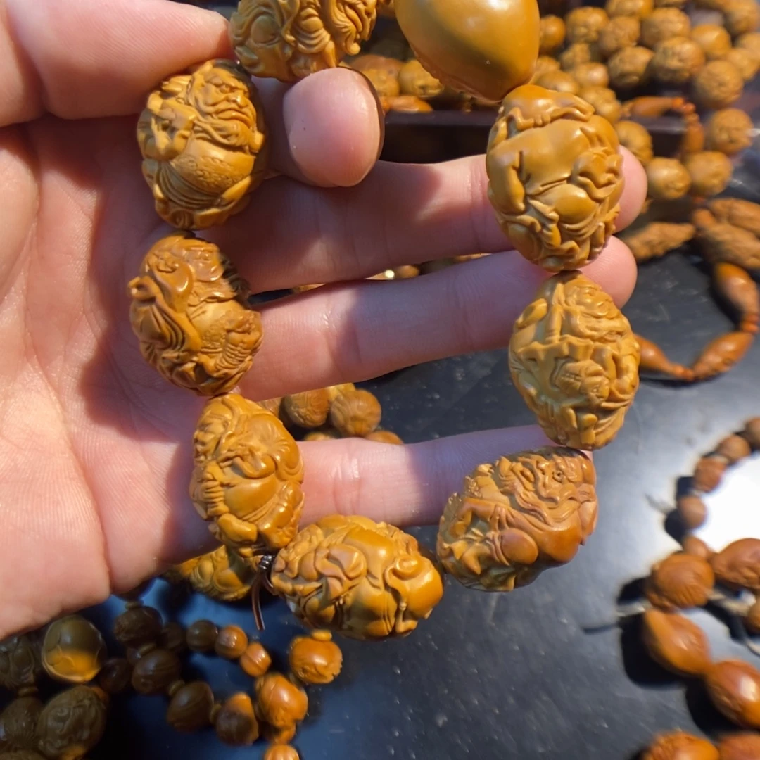 橄榄核手串/手链钟馗