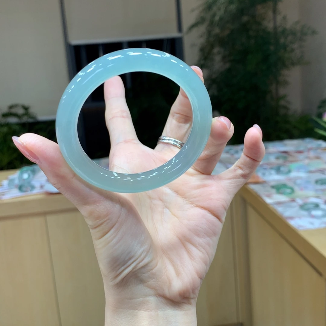 未镶嵌手镯翡翠素*不退不换