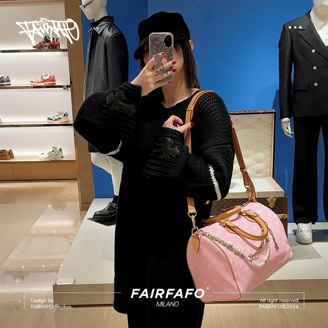 林肉肉【慵懒风套头毛衣】绵羊毛LG4MD0193百搭舒适气质毛衣休闲款