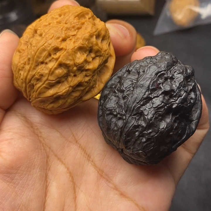 把件文玩核桃42尺金蟾王