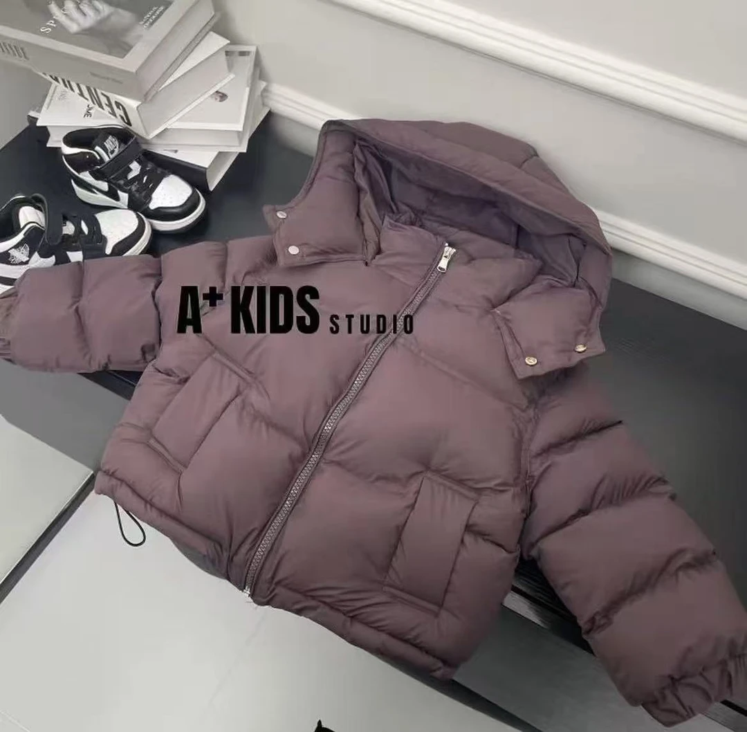 冬季设计师款棉衣时尚休闲韩版连帽棉服外套宽松加厚保暖韩系H128