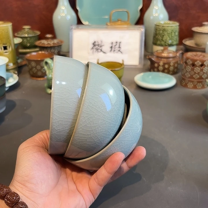 瓷片龙泉青瓷福利青瓷