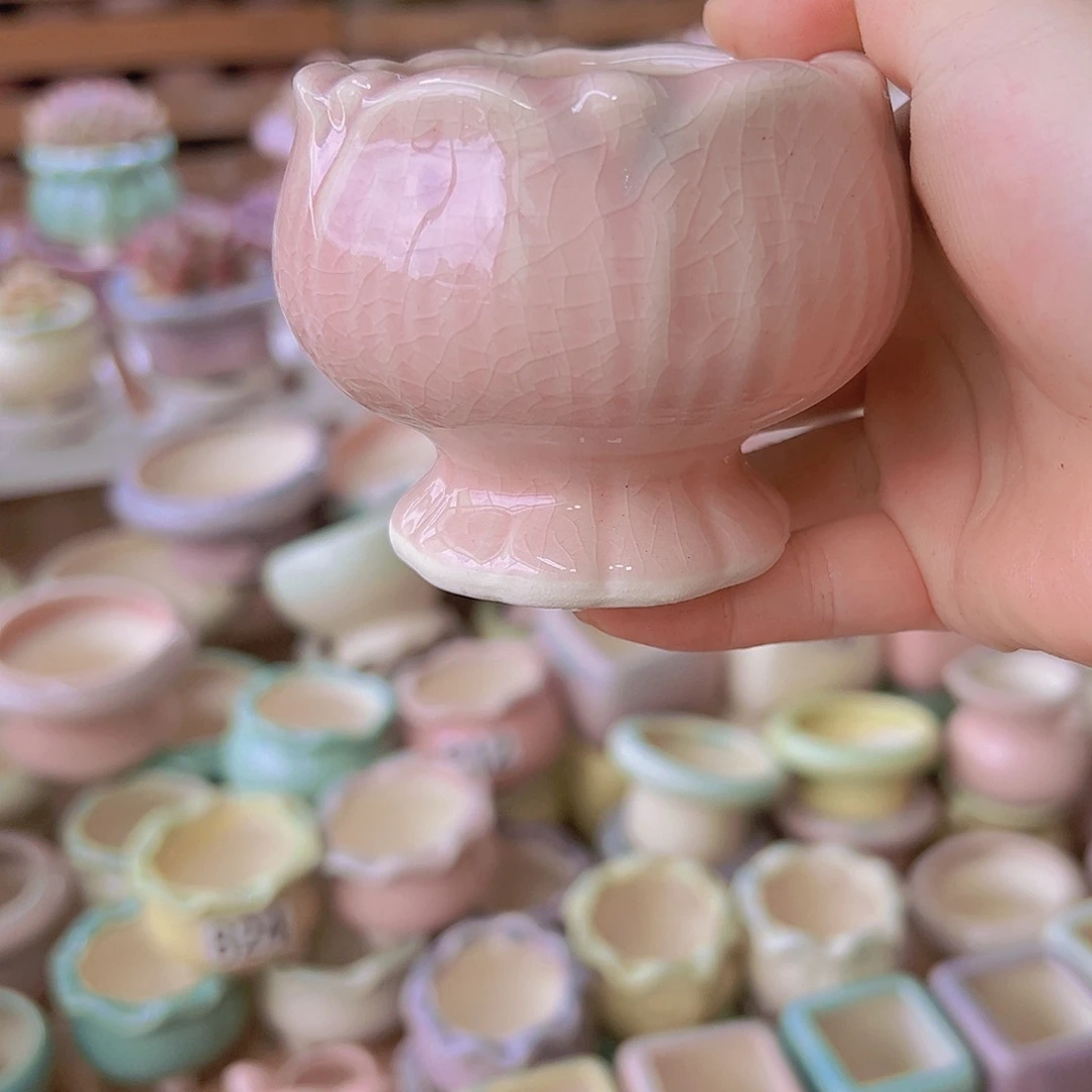 陶瓷花盆当场凑满12包邮