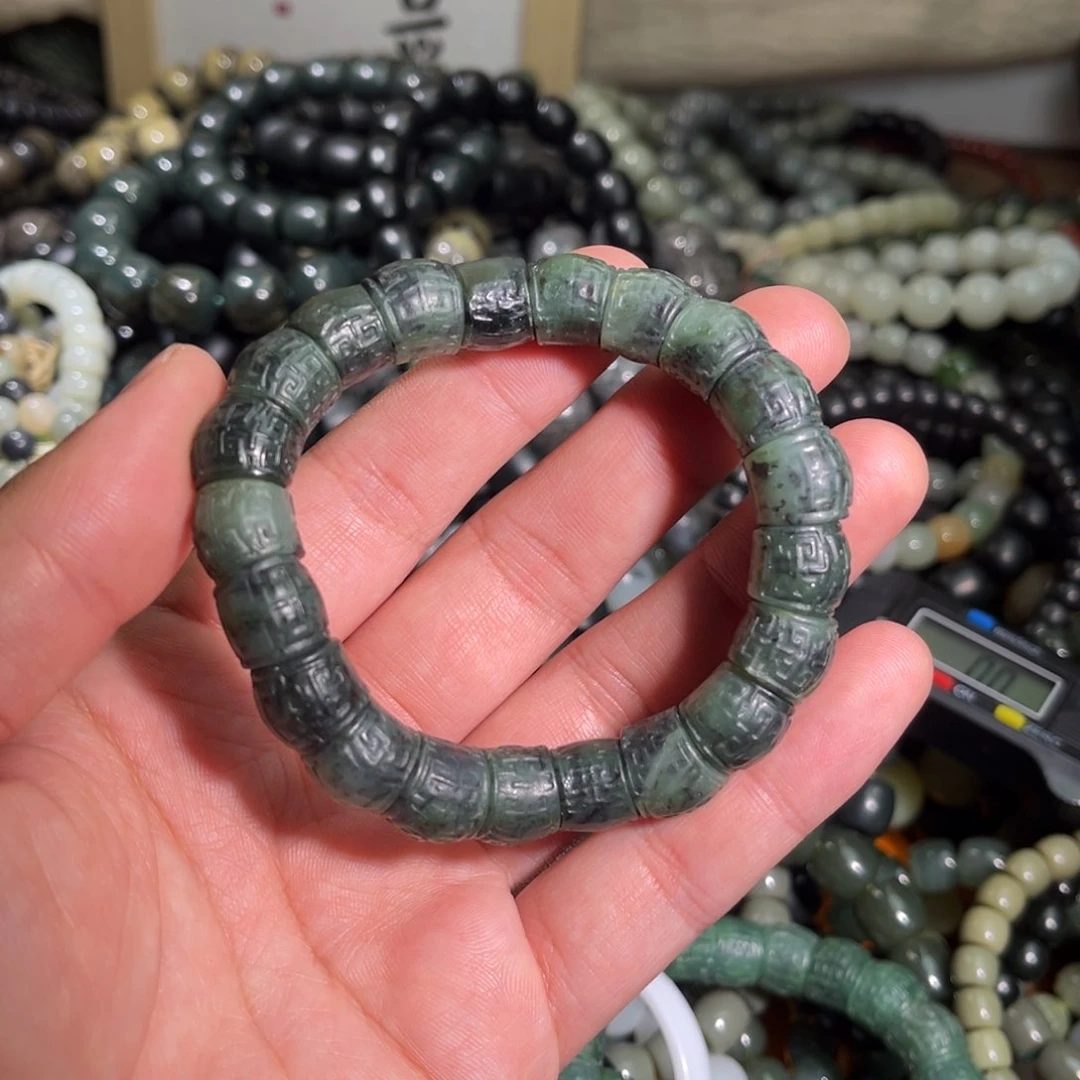 和田玉手链未镶嵌