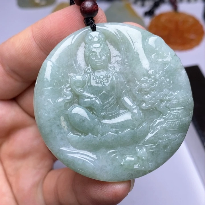 颈饰未镶嵌翡翠翡翠