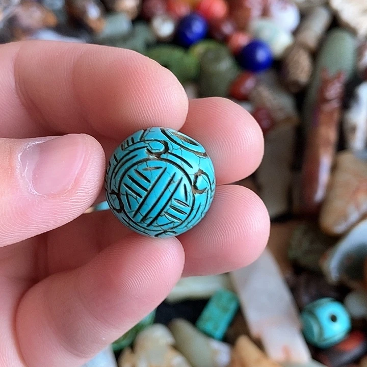 和田玉未镶嵌颈饰95