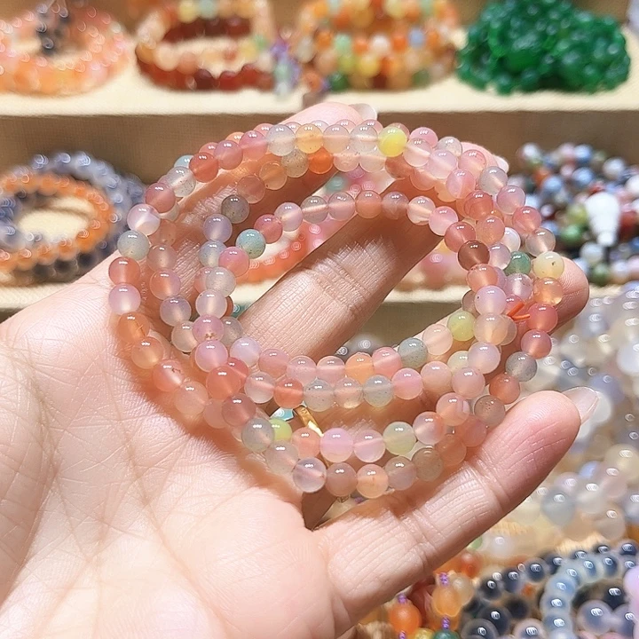 玛瑙/玉髓未镶嵌手链