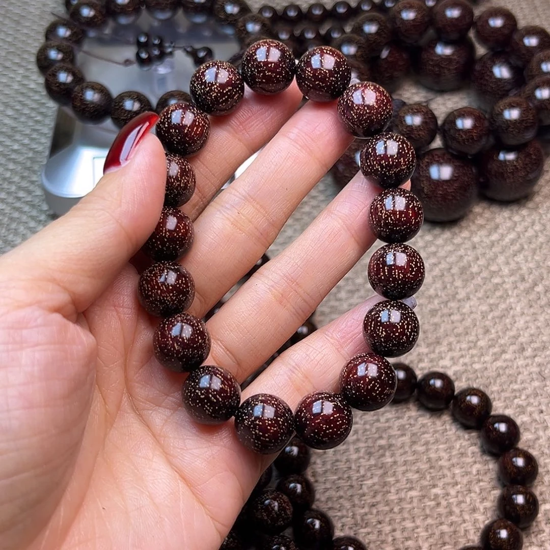 檀香紫檀（小叶紫檀）1.2 17颗爆星