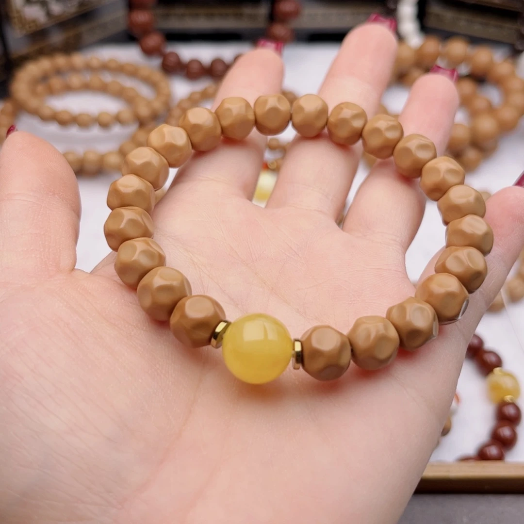 猴头核桃手串荣*麦糖