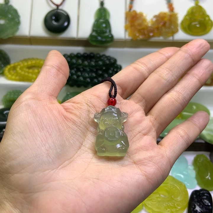 【闪购商品】未镶嵌蛇纹石玉颈饰