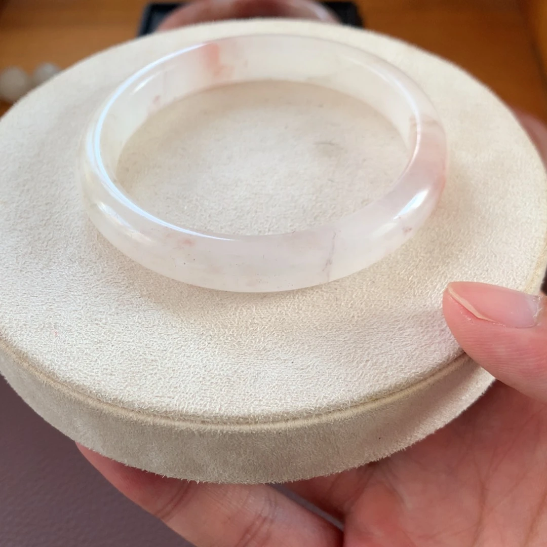 石英质玉手镯未镶嵌59圈口