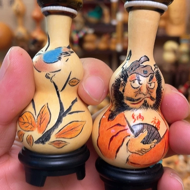 左***月灵韵葫芦精品手把件