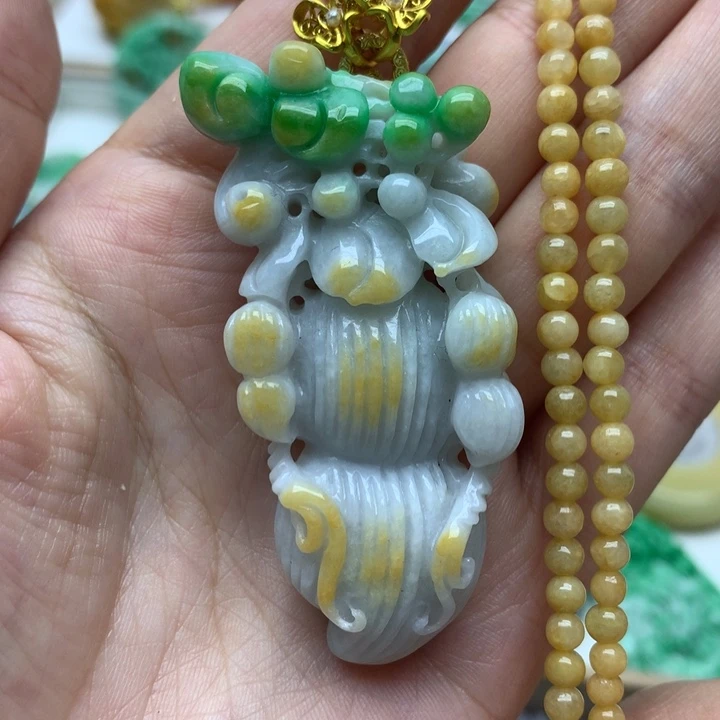 颈饰未镶嵌翡翠翡翠