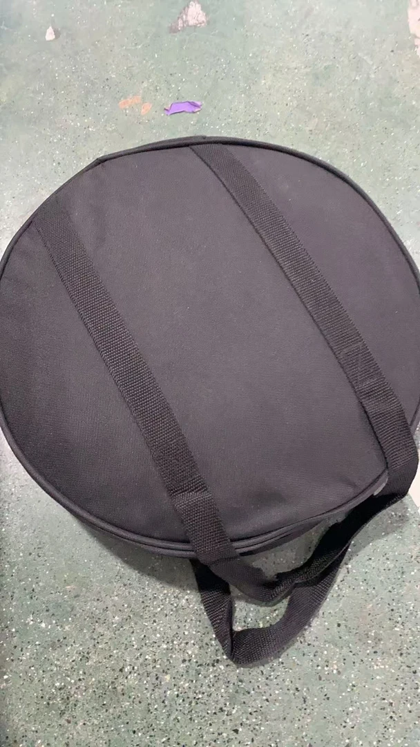 黑色圆形牛津布加厚户外收纳袋发3个 直径约35  瑕疵污渍