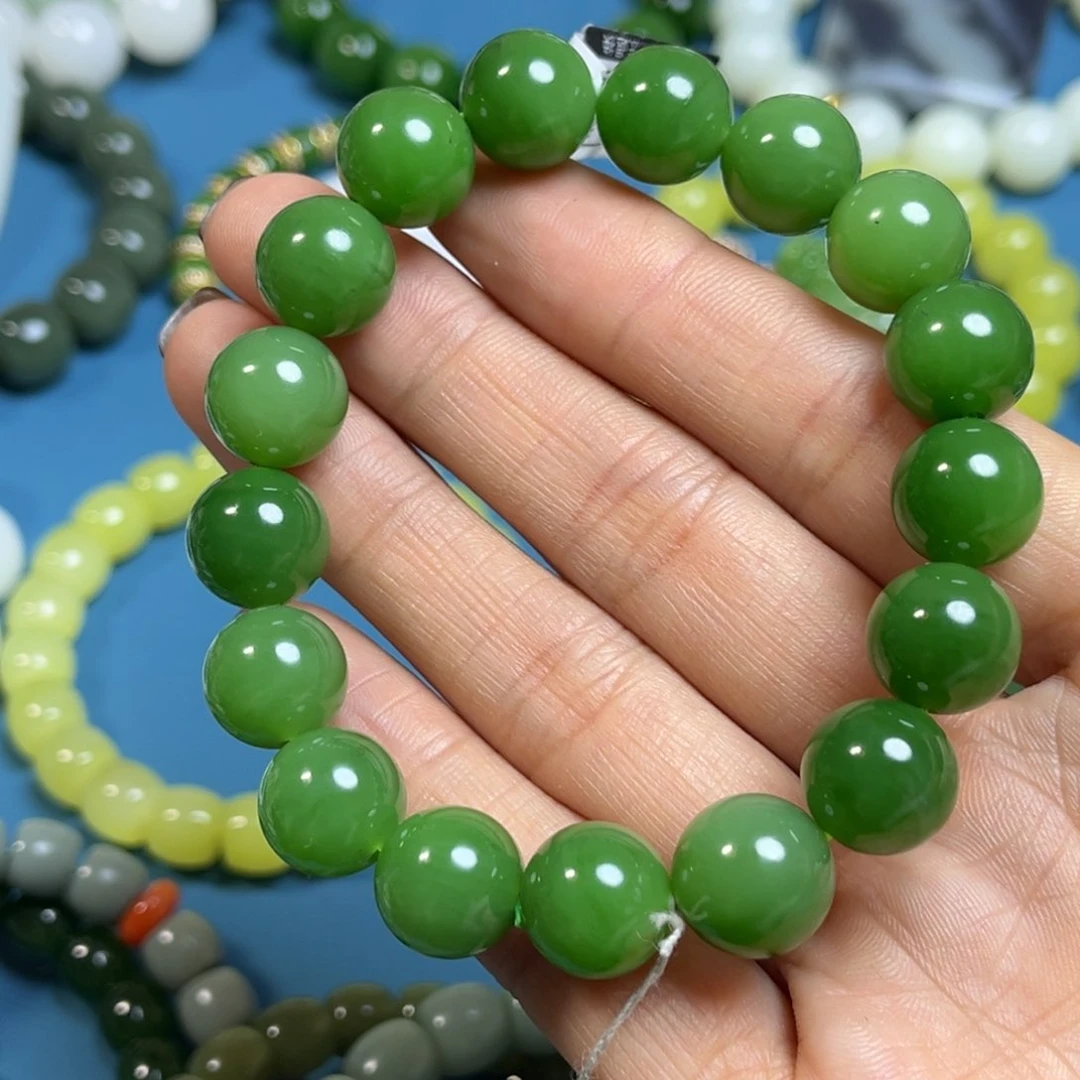 和田玉手串未镶嵌