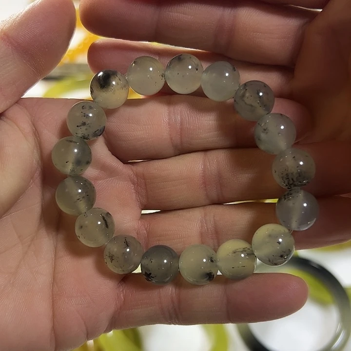 蛇纹石玉未镶嵌手链