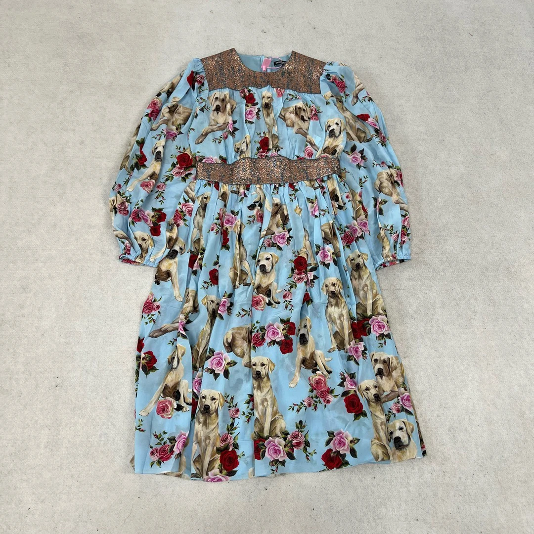 全新未使用  DG 碎花 连衣裙