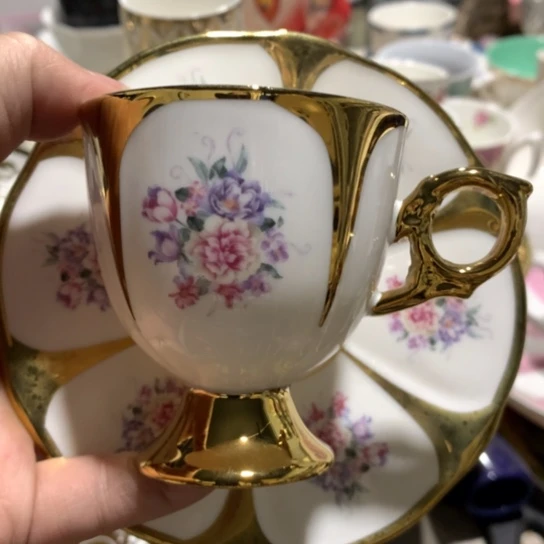 瓷片J****e微瑕陶瓷处理介意请慎拍80毫升烧裂