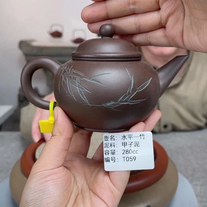 紫砂茶壶紫砂刻绘