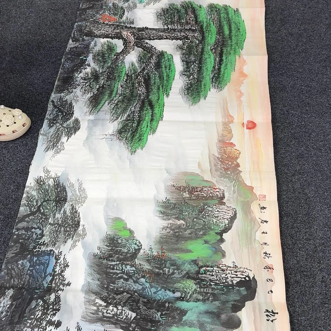 纯手绘年画好作品