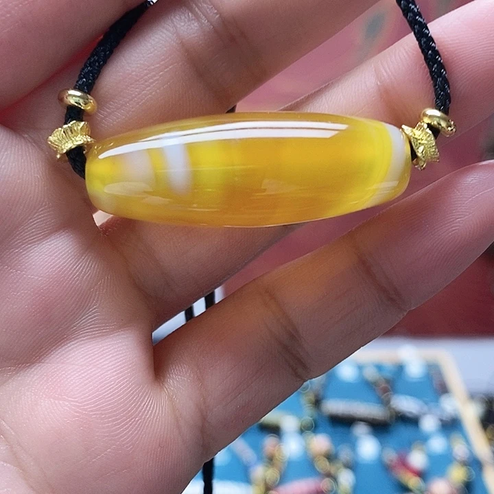 玛瑙/玉髓颈饰合金