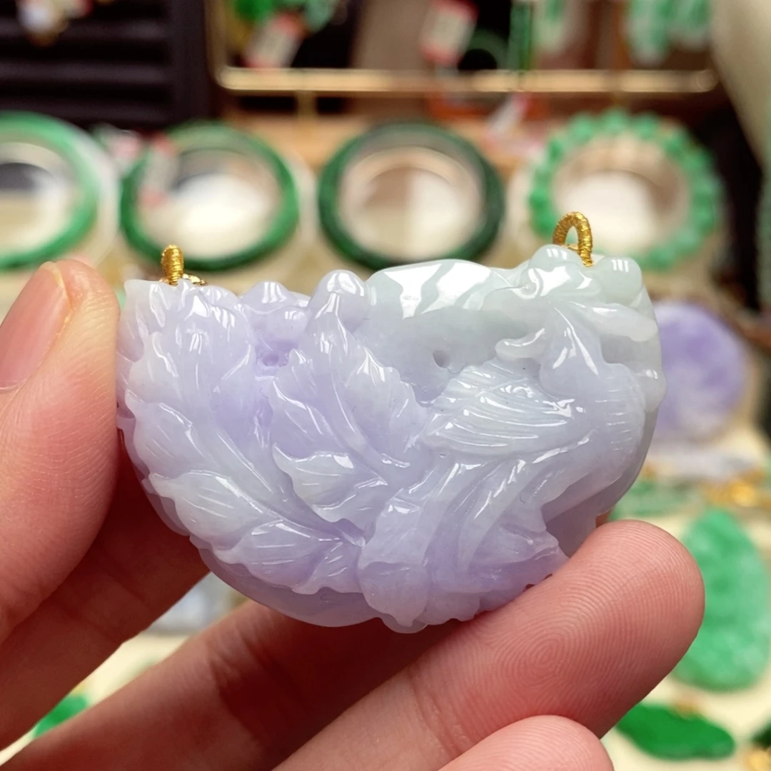 颈饰未镶嵌翡翠翡翠吊坠