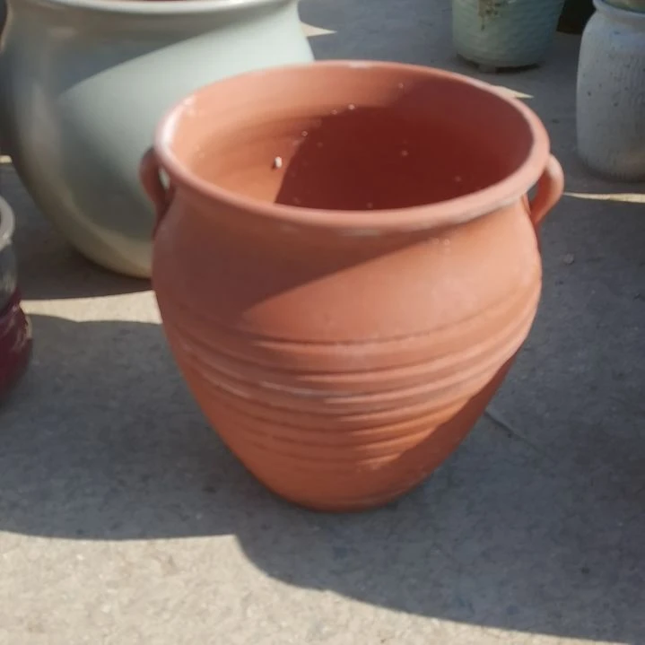 红陶口24高26瑕疵