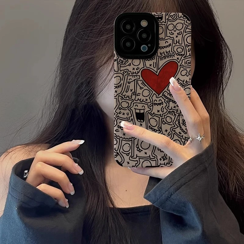 森米家族适用苹果16promax手机壳小羊皮iphone15promax保护壳14pm