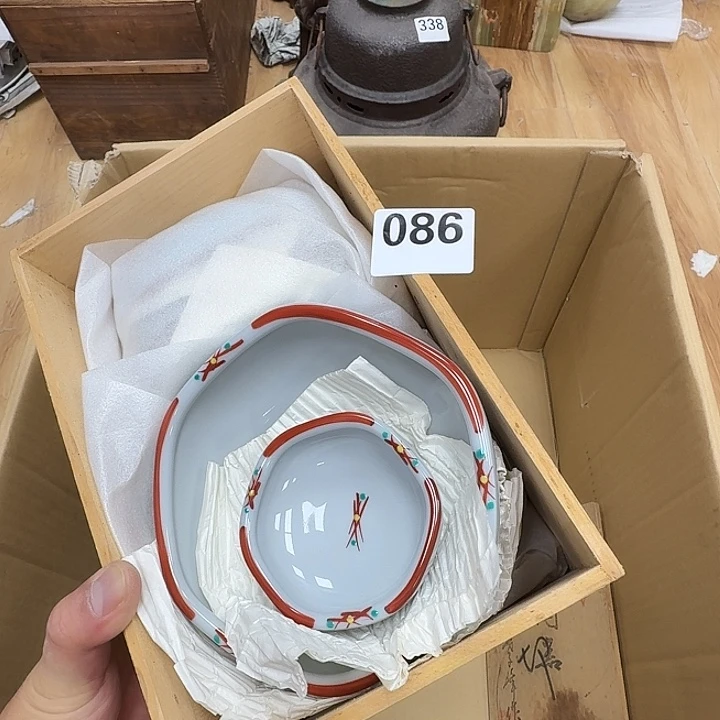 瓷片工艺品摆件瓷器摆件正能量
