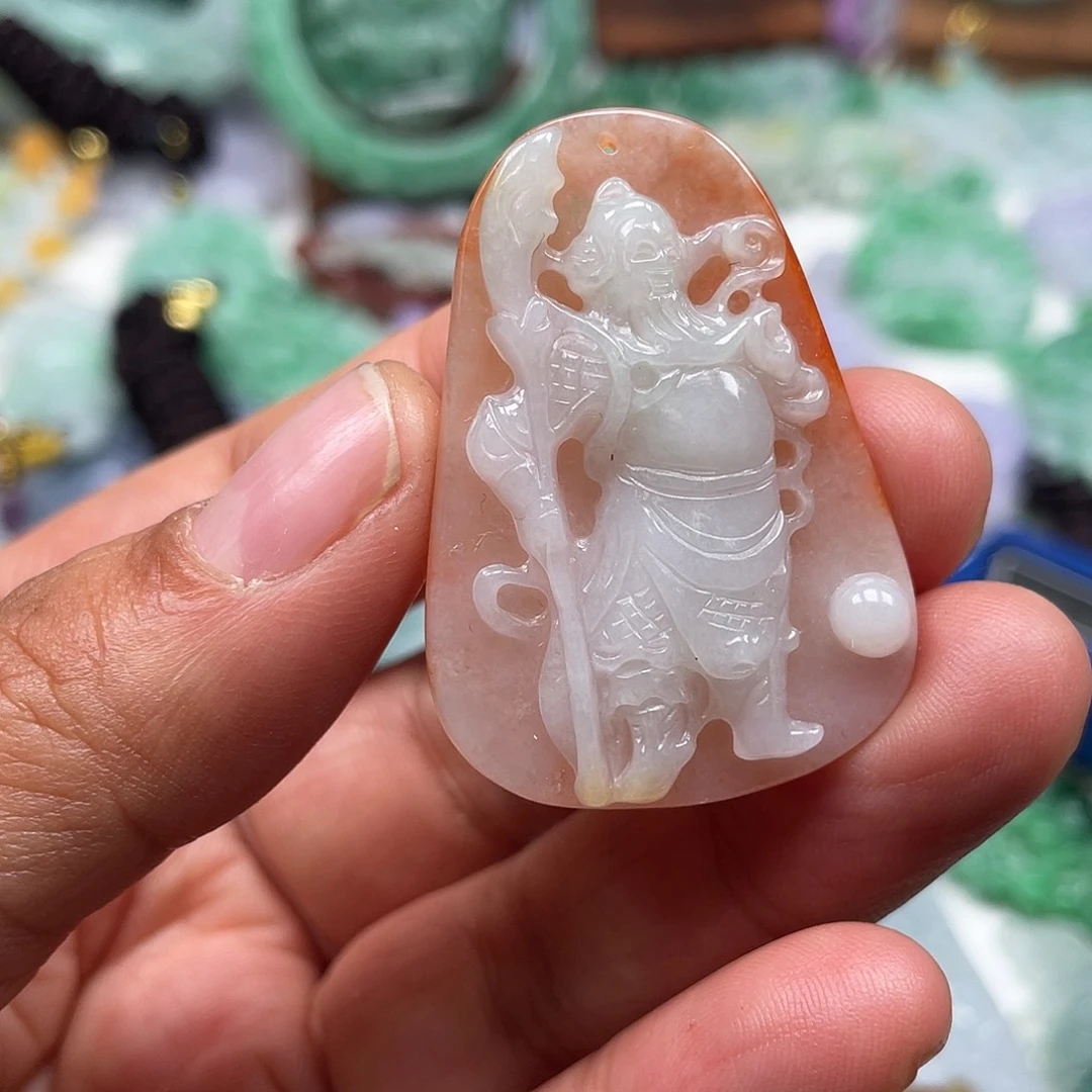 颈饰未镶嵌翡翠翡玉缘翡翠