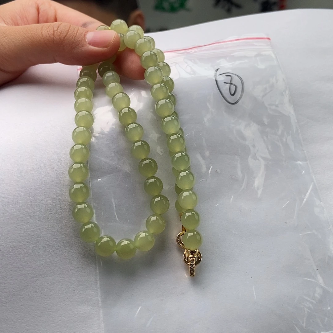 和田玉未镶嵌颈饰颜色多样性发拍一发一