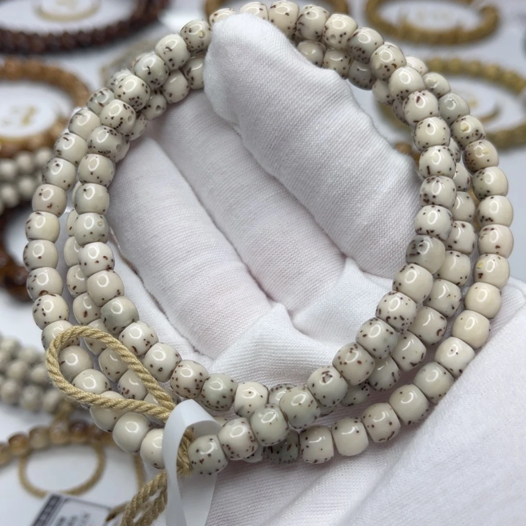 星月菩提吊坠毛*6/5鼓珠糖豆半壁