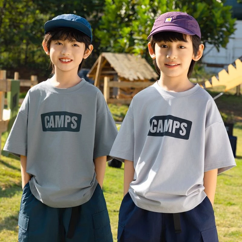 吉米妈【攀登】原纱速干防晒亲子短袖T速干防晒上衣SDT2566