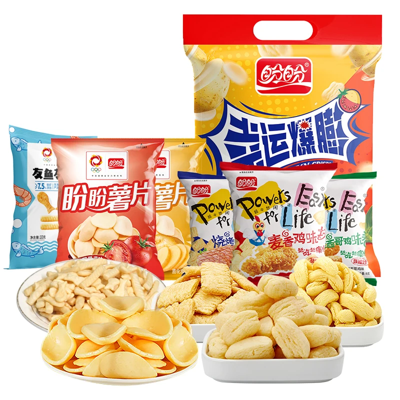 【盼盼专享】盼盼幸运爆膨礼袋370g到手40小包（口味随机）