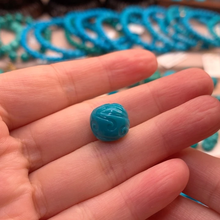 绿松石未镶嵌配饰