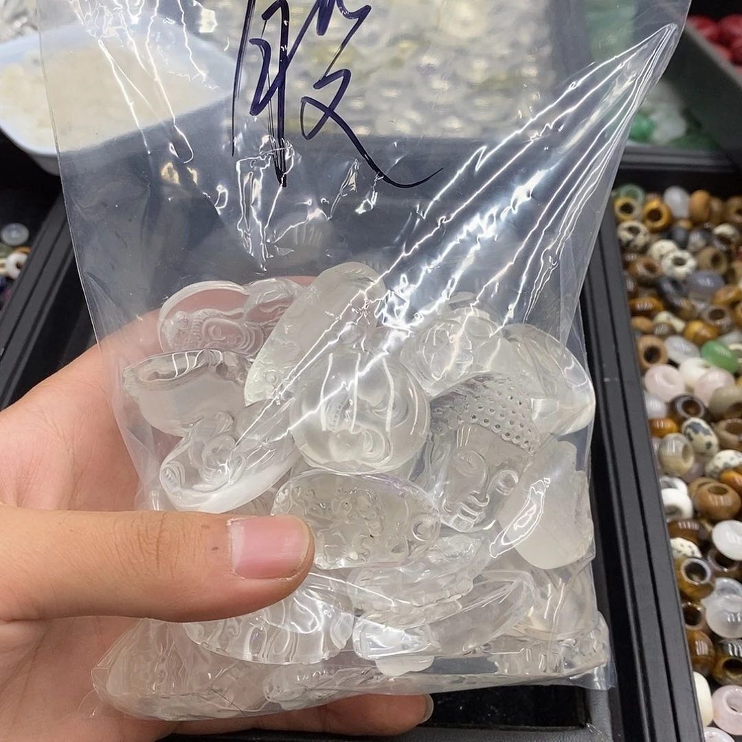 股***贝玛瑙/玉髓颈饰未镶嵌