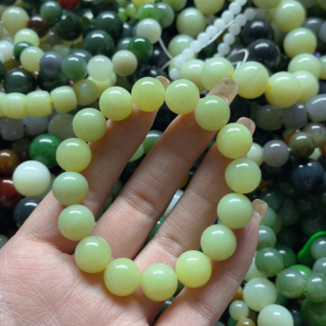 和田玉手链未镶嵌