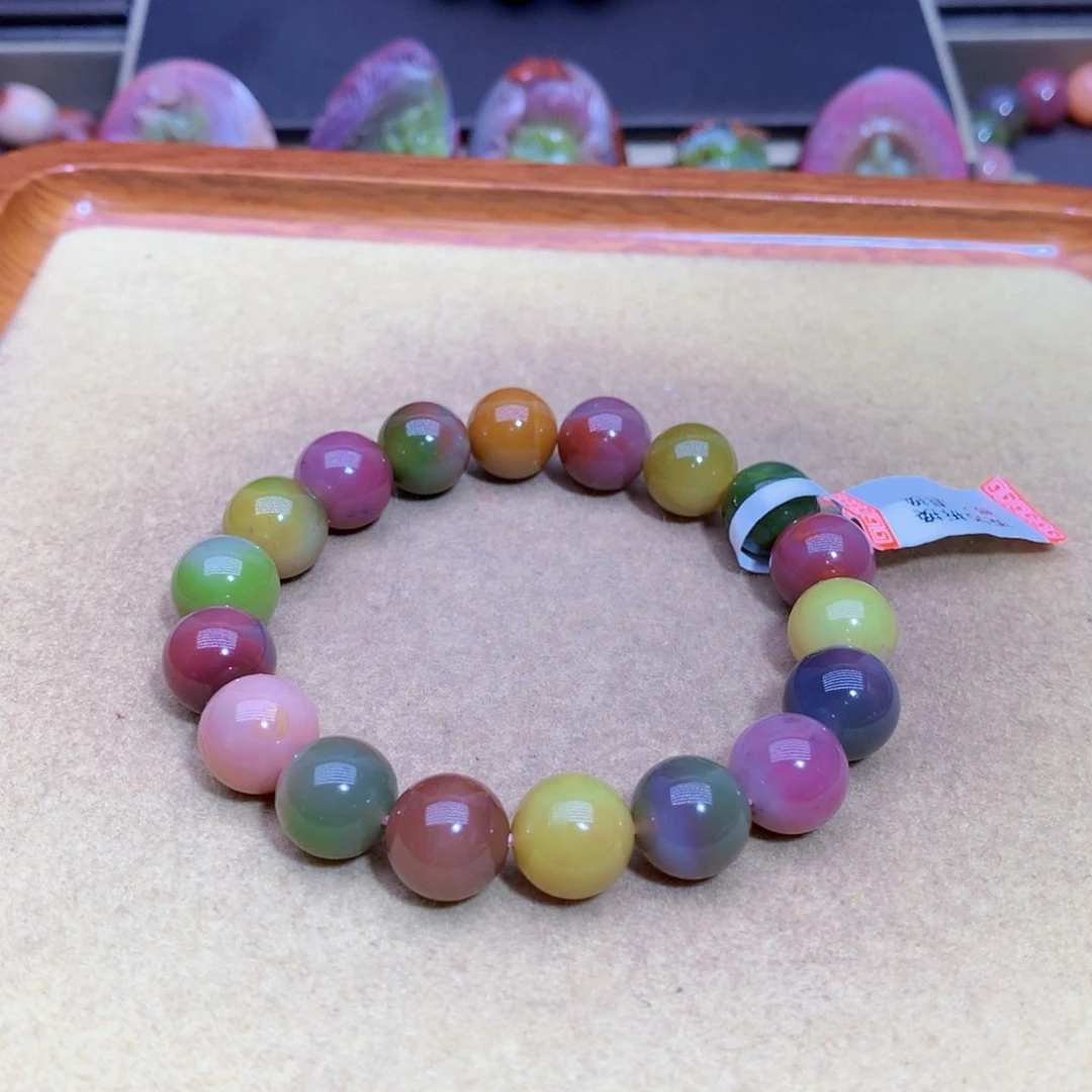 玛瑙未镶嵌手链盐源