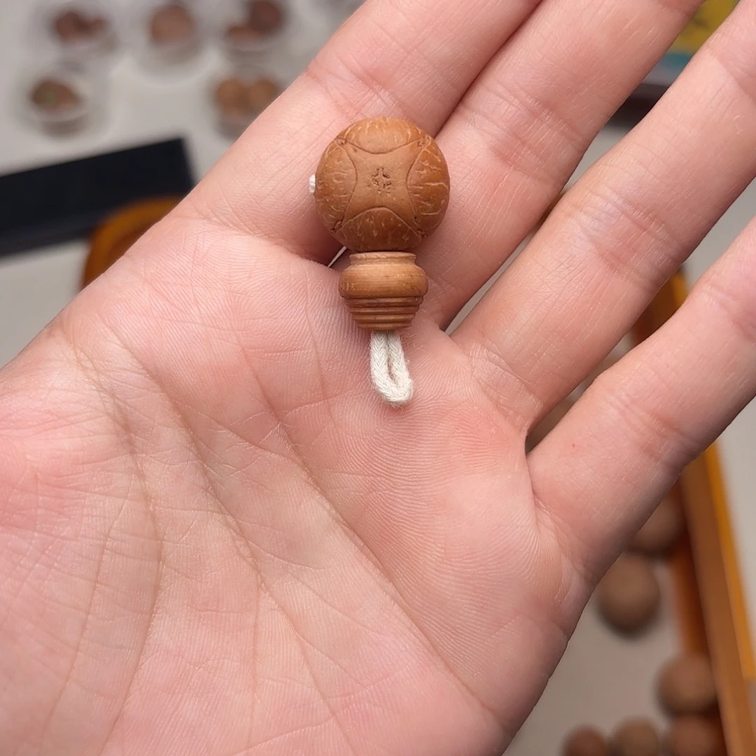 手串凤眼菩提麒麟三通1.7