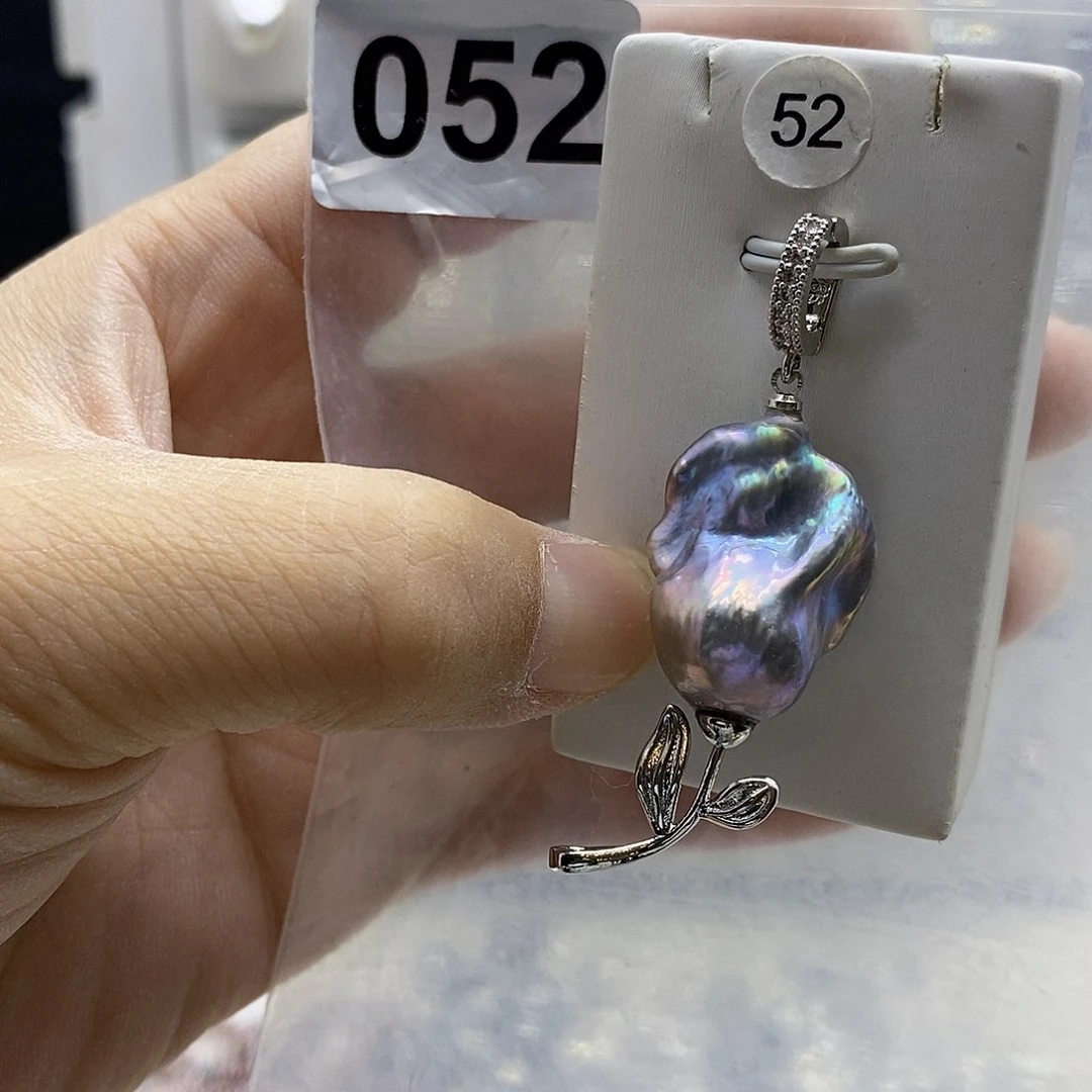 颈饰合金淡水珍珠