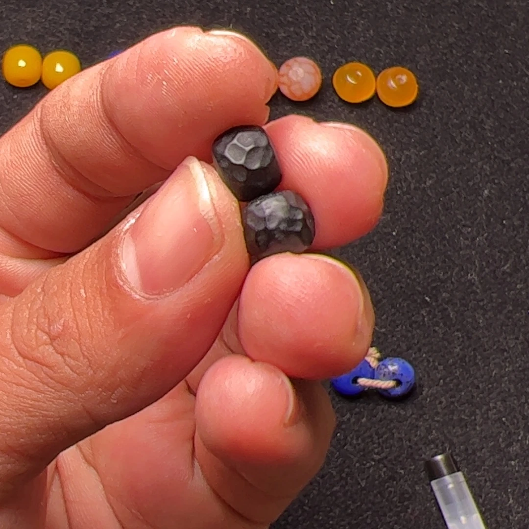 大***铭玛瑙/玉髓未镶嵌配饰