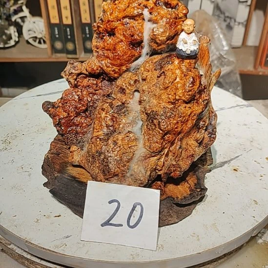 山***秀泥塑20北沉香琥珀木天然造型山水