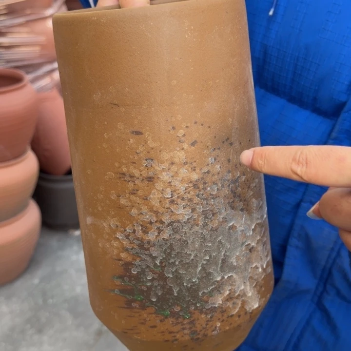 花盆紫砂口14高28