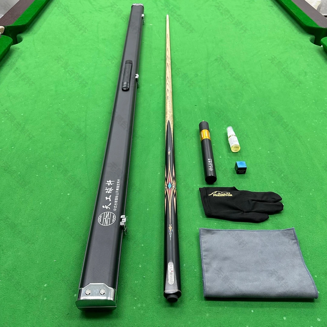 【顺丰包邮】天宫墨子6全套同款复刻台球杆小头杆黑八中式手工烤漆